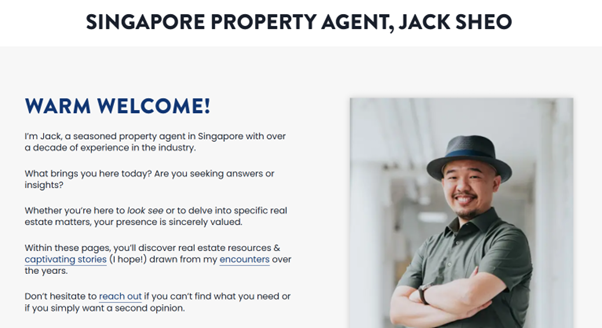 Jack Sheo-Best Property Agent Singapore